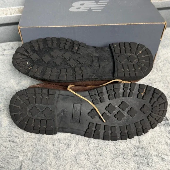 Fuchs Trachtenmoden Mens Brown Suede Haferlschuh Bavarian Alpine Shoes EU 44 - Picture 8 of 9